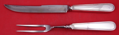 Steak Carving Set 2-pc - Hamilton aka Gramercy by Tiffany - Sterling